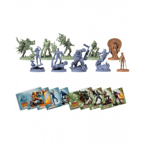 Разширение за настолна игра Marvel Zombies: A Zombicide Game – Fantastic 4: Under Siege