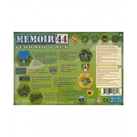 Разширение за настолна игра Memoir '44: Terrain Pack