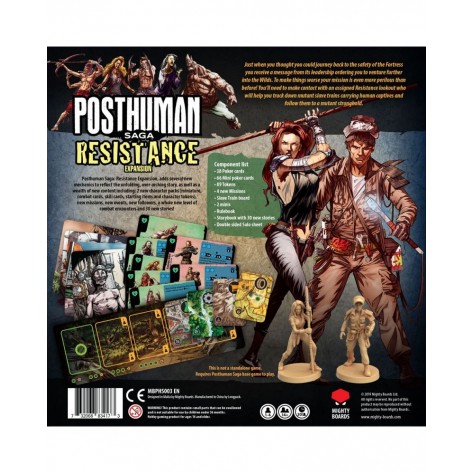 Разширение за настолна игра Posthuman Saga: Resistance