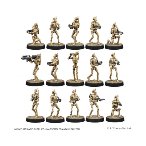 Разширение за настолна игра Star Wars Legion - B1 Battle Droid Unit Expansion