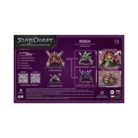 Разширение за настолна игра StarCraft: Tabletop Miniatures Game - Roach