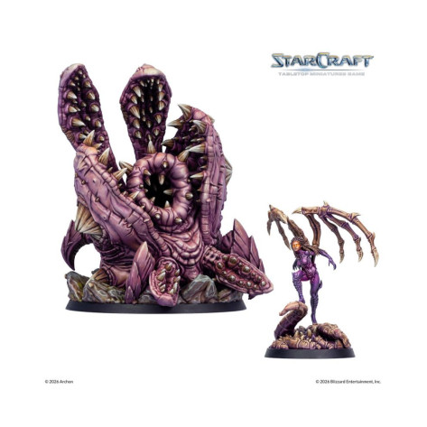 Разширение за настолна игра StarCraft: Tabletop Miniatures Game - Kerrigan & Omega Worm