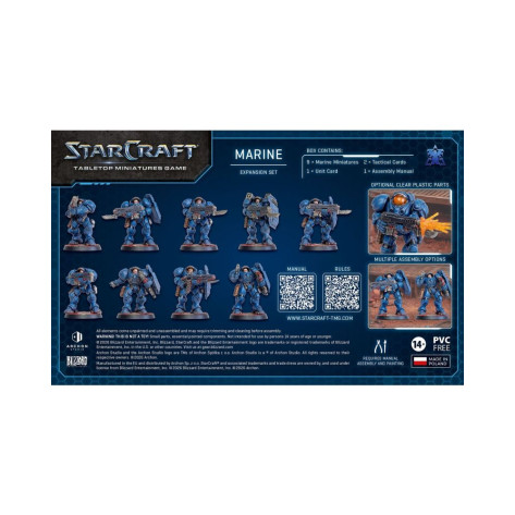 Разширение за настолна игра StarCraft: Tabletop Miniatures Game - Marine