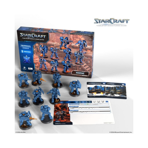 Разширение за настолна игра StarCraft: Tabletop Miniatures Game - Marine