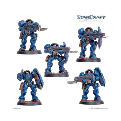 Разширение за настолна игра StarCraft: Tabletop Miniatures Game - Marine
