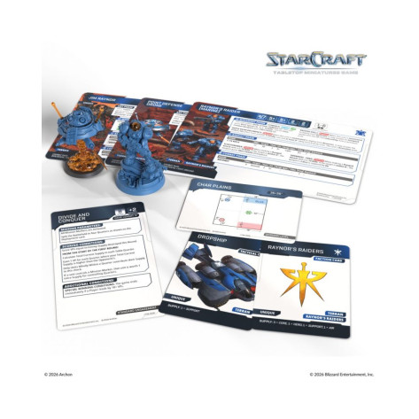 Разширение за настолна игра StarCraft: Tabletop Miniatures Game - Jim Raynor & Point Defense Drone