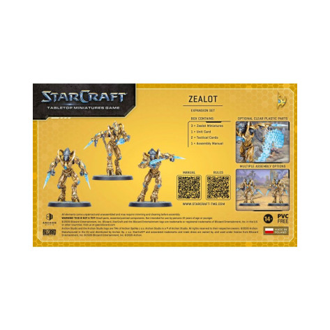 Разширение за настолна игра StarCraft: Tabletop Miniatures Game - Zealot