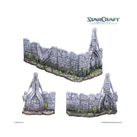 Разширение за настолна игра StarCraft: Tabletop Miniatures Game - Lost Temple Terrain Expansion Set