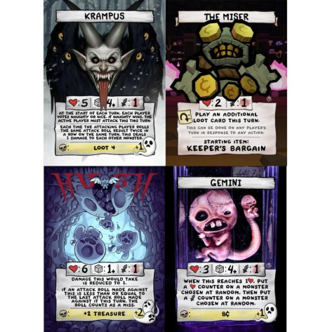 Разширение за настолна игра The Binding of Isaac: Four Souls - Alt Art Booster Pack