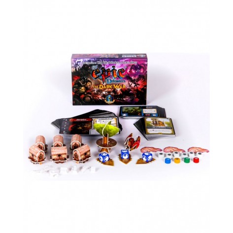 Разширение за настолна игра Tiny Epic Defenders: The Dark War (Kickstarter Edition)