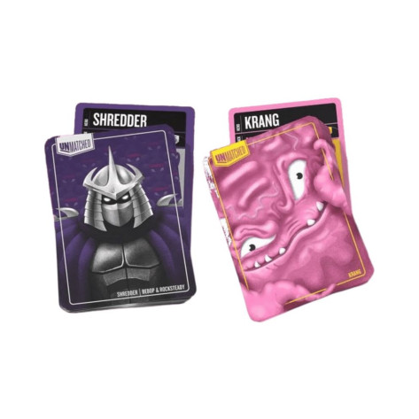 Разширение за настолна игра Unmatched Adventures: Teenage Mutant Ninja Turtles - The Shredder & Krang Hero Decks