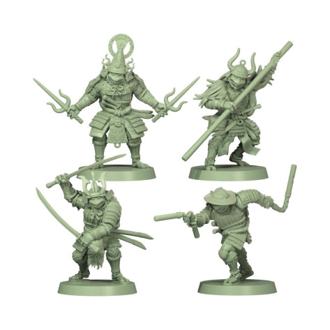 Разширение за настолна игра Zombicide: White Death - Teenage Mutant Ninja Turtles: Timecrash