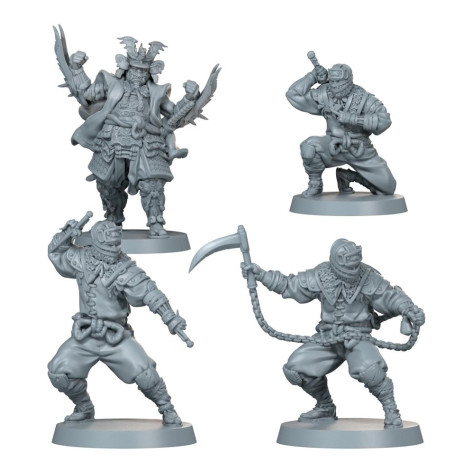 Разширение за настолна игра Zombicide: White Death - Teenage Mutant Ninja Turtles: Timecrash