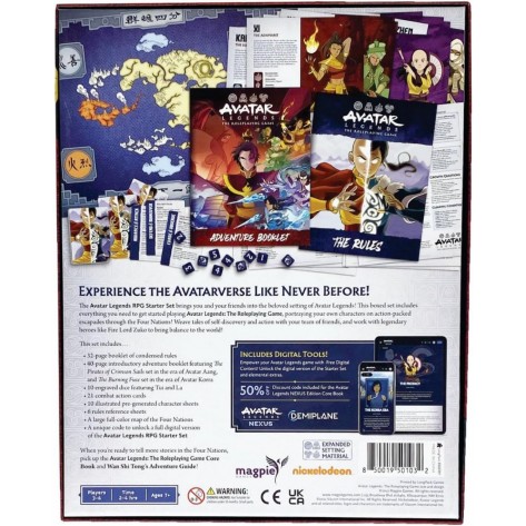 Ролева игра Avatar Legends RPG Starter Set