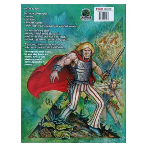 Ролева игра Dungeon Crawl RPG Classics Quick Start