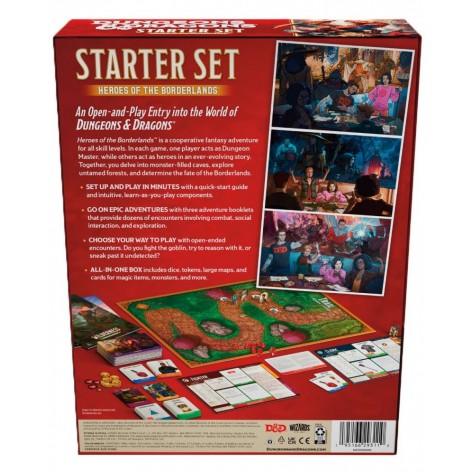 Ролева игра Dungeons & Dragons: Heroes of the Borderlands - Starter Set