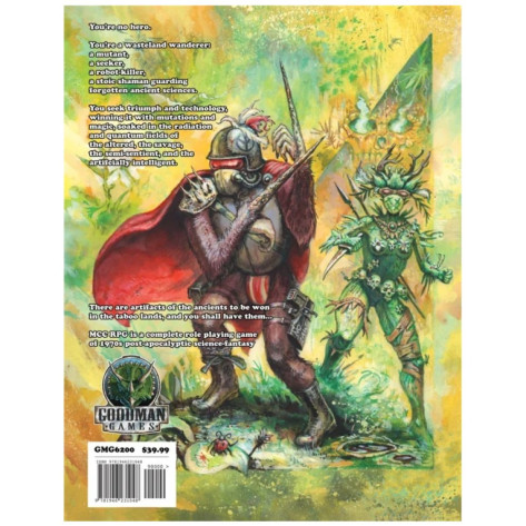 Ролева игра Mutant Crawl Classics RPG: Core Rulebook (Hardcover)