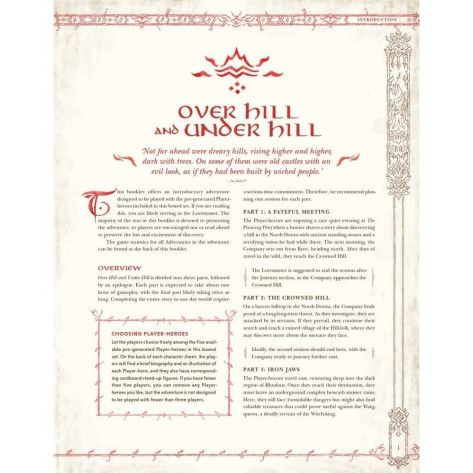 Ролева игра The One Ring RPG: Starter Set - Over Hill and Under Hill