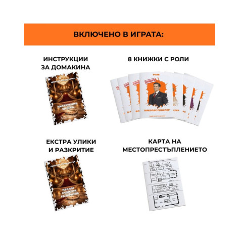 Ролева игра Убийство в Гранд Хотел - Кооперативна