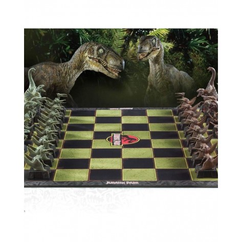 Шах Noble Collection - Jurassic Park Chess Set