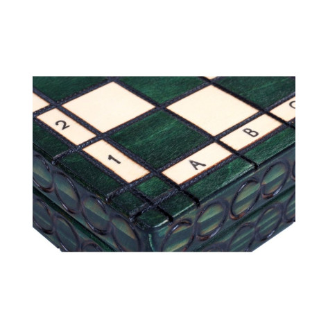 Шах Sunrise - King's Chess Small, зелен