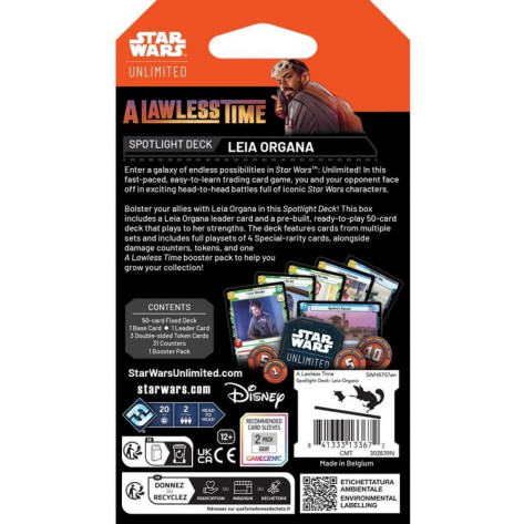 Star Wars: Unlimited - A Lawless Time Spotlight Deck: Leia Organa