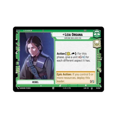 Star Wars: Unlimited - A Lawless Time Spotlight Deck: Leia Organa