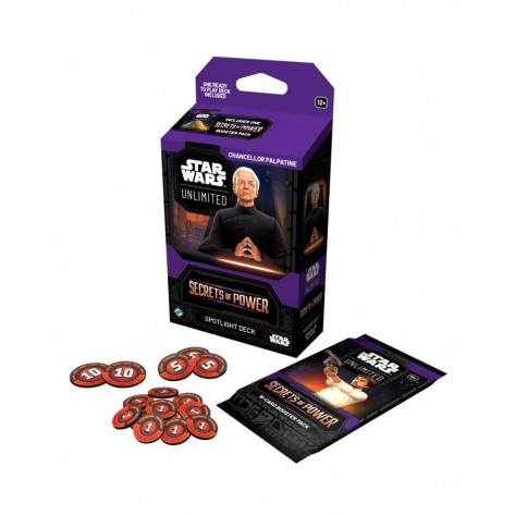 Star Wars: Unlimited - Secrets of Power Spotlight Deck: Chancellor Palpatine