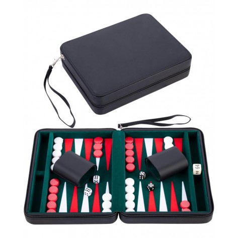 Табла Engelhart - 23 х 18 cm, калъф от изкуствена кожа с цип, черен