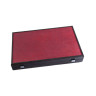 Табла за игра Manopoulos - Premium Handcrafted Leatherette, Burgundy Red, 48 x 30 cm