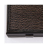 Табла за игра Manopoulos - Premium Handcrafted Leatherette, Mocha Brown, 48 x 30 cm