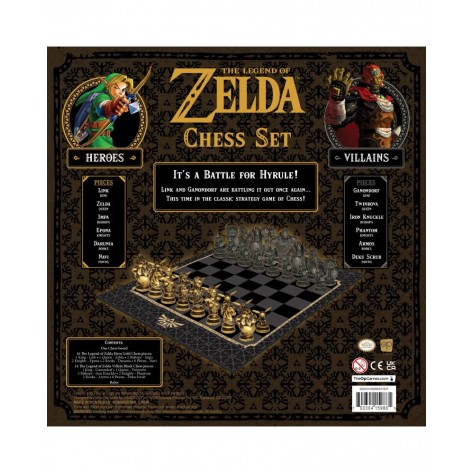 Тематичен шах USAopoly - The Legend Of Zelda Chess Set