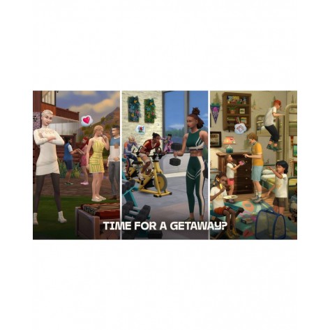 Игра The Sims 4: Adventure Awaits Expansion Pack - Код в кутия за Компютър