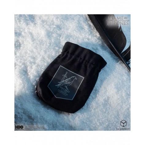 Торбичка за зарове Q-Workshop - Game of Thrones Dice Pouch: Night's Watch
