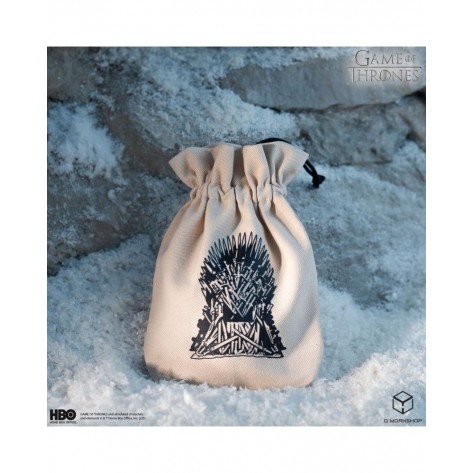Торбичка за зарове Q-Workshop - Game of Thrones Dice Pouch: The Throne