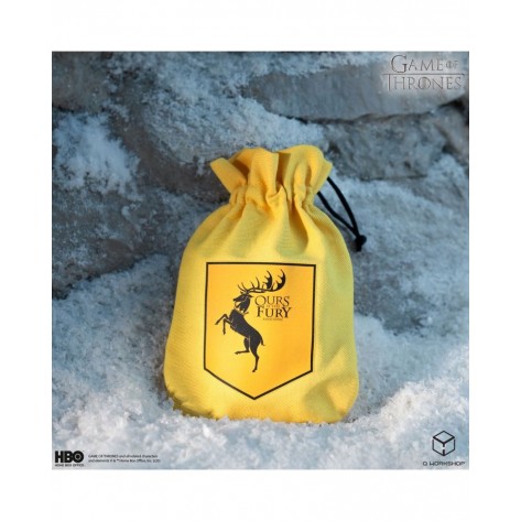 Торбичка за зарове Q-Workshop - Game of Thrones Dice Pouch: Baratheon