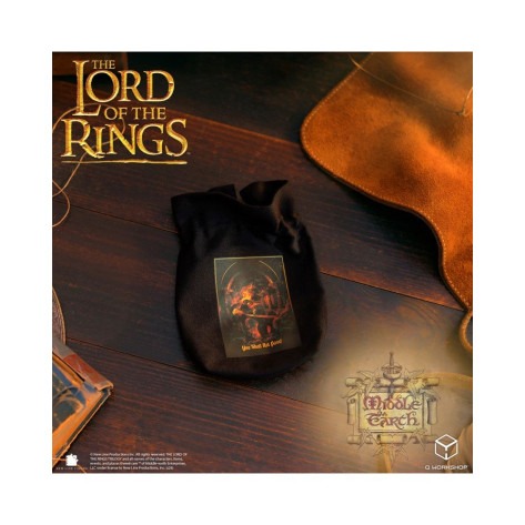 Торбичка за зарове Q-Workshop - The Lord of the Rings: Bridge of Khazad-dum Dice Pouch
