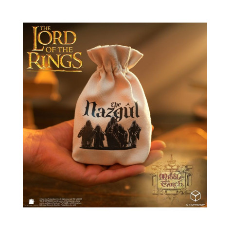 Торбичка за зарове Q-Workshop - The Lord of the Rings: Nazgul Dice Pouch