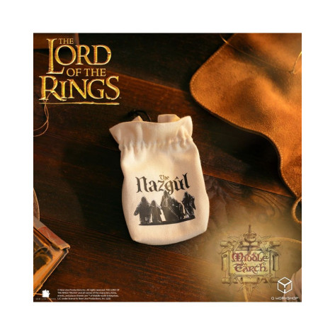 Торбичка за зарове Q-Workshop - The Lord of the Rings: Nazgul Dice Pouch