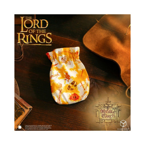 Торбичка за зарове Q-Workshop - The Lord of the Rings: Ring-Bearers Full Art Dice Pouch