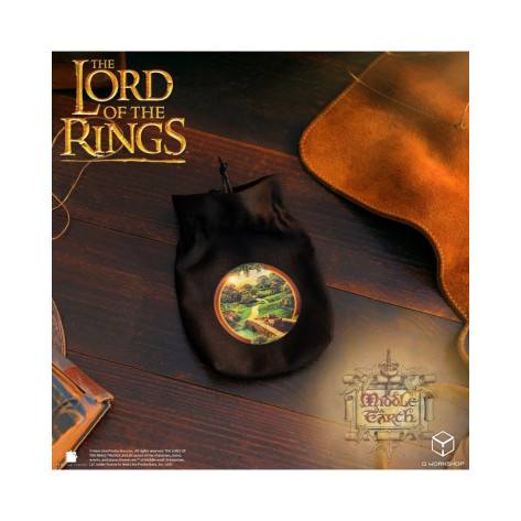 Торбичка за зарове Q-Workshop - The Lord of the Rings: Shire Dice Pouch