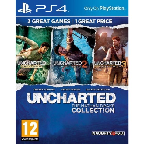 Игра Uncharted: The Nathan Drake Collection - Пакет от 3 игри за PlayStation 4