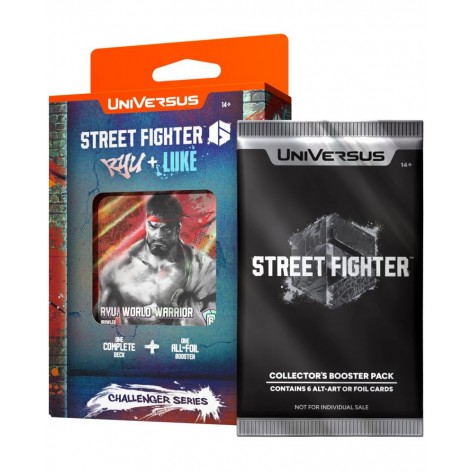 UniVersus CCG: Street Fighter 6 Ryu + Luke Challenger Deck