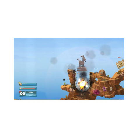 Игра Worms Battlegrounds + Worms WMD - Double Pack за PlayStation 4
