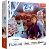 Настолна игра 2 в 1 Frozen II (Ludo/Snakes and Ladders) - детска