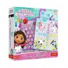 Настолна игра 2 в 1 Gabby's Dollhouse: Ludo&Snakes and Ladders - Детска