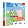 Настолна игра 2 в 1 Peppa Pig (Ludo/Snakes and Ladders) - детска