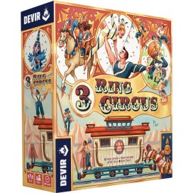  Настолна игра 3 Ring Circus - Стратегическа