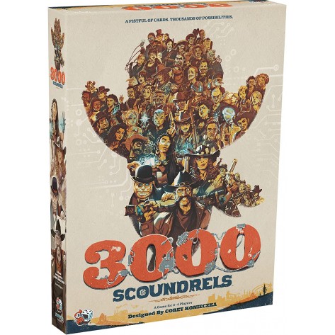  Настолна игра 3000 Scoundrels - семейна