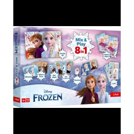  Настолна игра 8 в 1 - Frozen - Детска